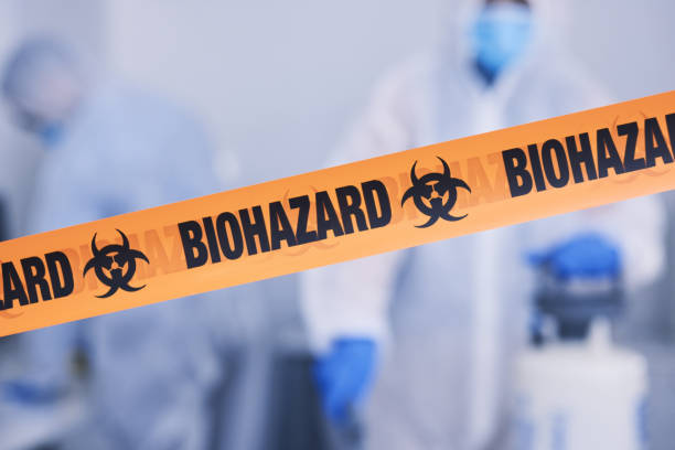 Professional Blood Cleanup technician working in Lenoir City, TN